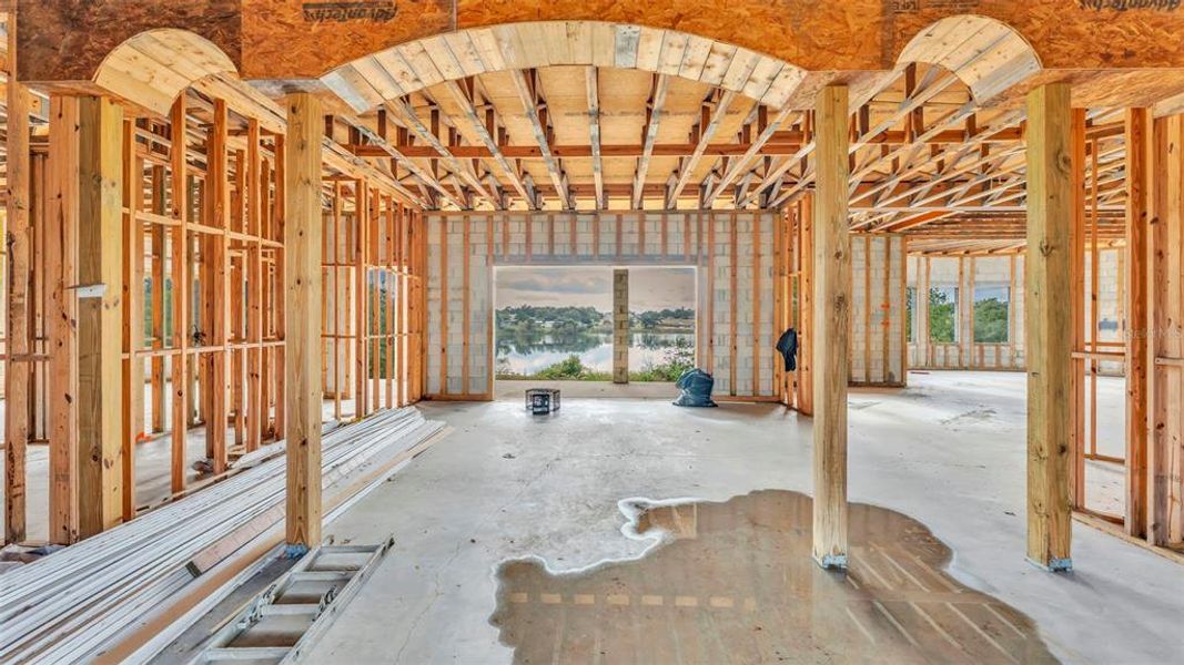 In-progress construction of a new home in , Haines City, FL (Image 14). In-progress construction of a new home in , Haines City, FL (Image 14).