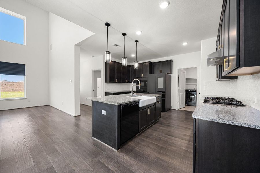 Furnished interior view inside a new home in , Cypress (Image 6).