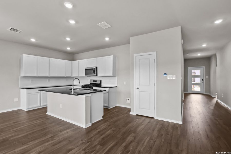 Furnished interior view inside a new home in Summerlin, San Antonio (Image 11).