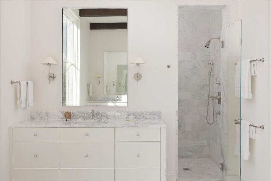 Furnished interior view inside a new home in Amarra Villas, Austin (Image 29).
