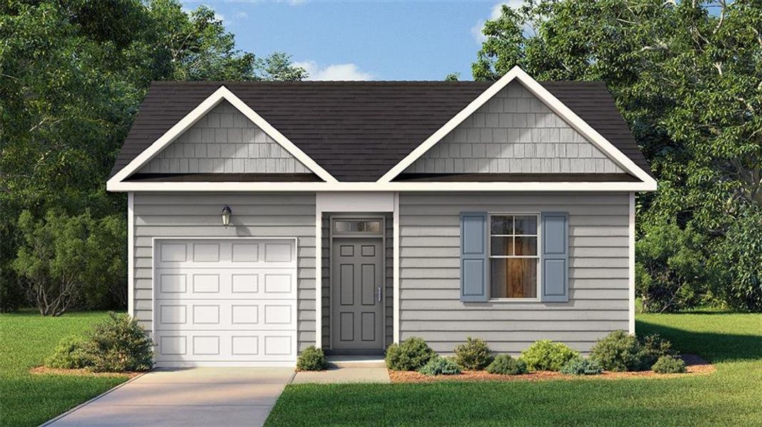 Front exterior of a new home in , Athens, GA, highlighting curb appeal (Image 1). Front exterior of a new home in , Athens, GA, highlighting curb appeal (Image 1).