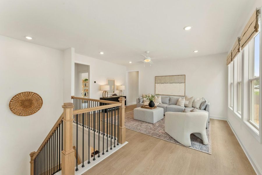 Representative furnished interior of a home built from the The Sterling by Windsong Properties in Legacy Downs, Canton (Image 29). Representative furnished interior of a home built from the The Sterling by Windsong Properties in Legacy Downs, Canton (Image 29).