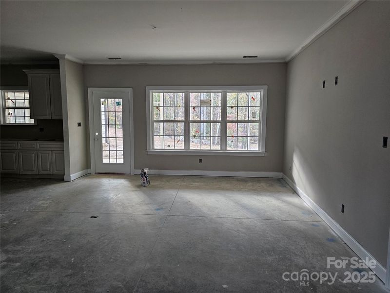 In-progress construction of a new home in , Lancaster, SC (Image 2).