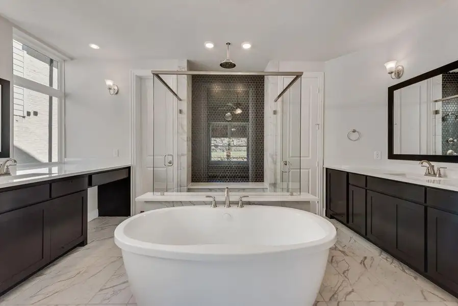 Furnished interior view inside a new home in Wellspring Estates, Celina (Image 7). Furnished interior view inside a new home in Wellspring Estates, Celina (Image 7).