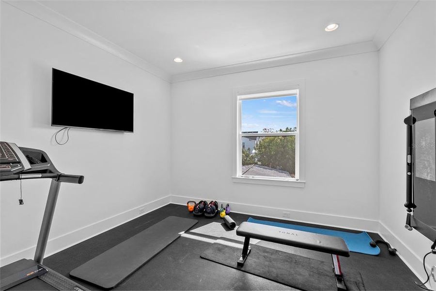 Furnished interior view inside a new home in , Tampa (Image 55).