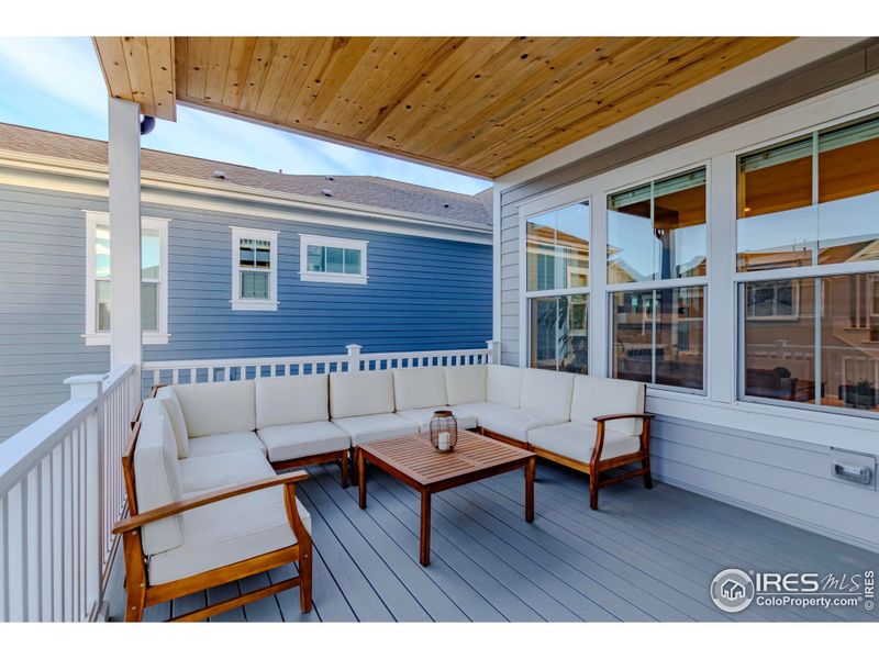 Exterior details and patio area of a home in , Erie (Image 4). Exterior details and patio area of a home in , Erie (Image 4).