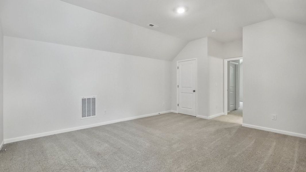 Representative unfurnished interior of a home built from the Gavin by D.R. Horton in Horton Park, Apex (Image 23).