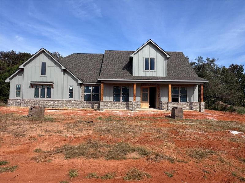 In-progress construction of a new home in , Lindale, TX (Image 4).