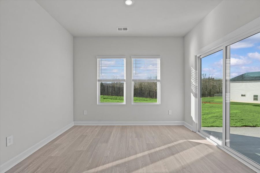 Spacious, unfurnished interior of a new home in Creek Ridge - Heritage Collection, Spartanburg (Image 13). Spacious, unfurnished interior of a new home in Creek Ridge - Heritage Collection, Spartanburg (Image 13).