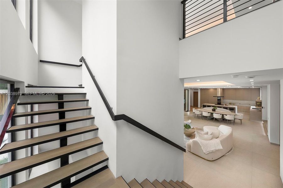 Furnished interior view inside a new home in , Miami (Image 5). Furnished interior view inside a new home in , Miami (Image 5).