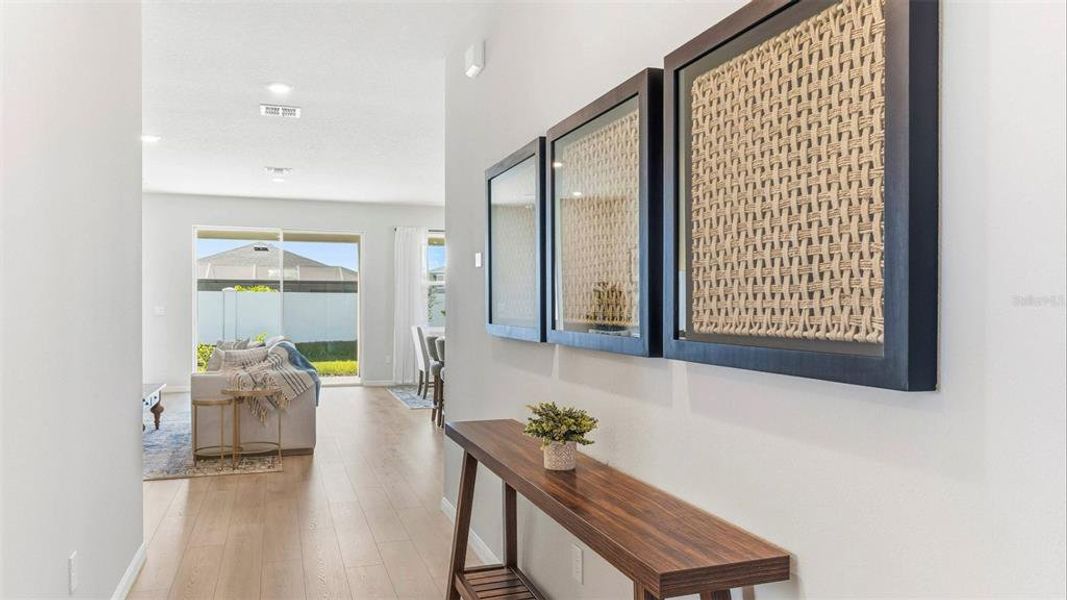 Furnished interior view inside a new home in Legacy Preserve, Parrish (Image 9).