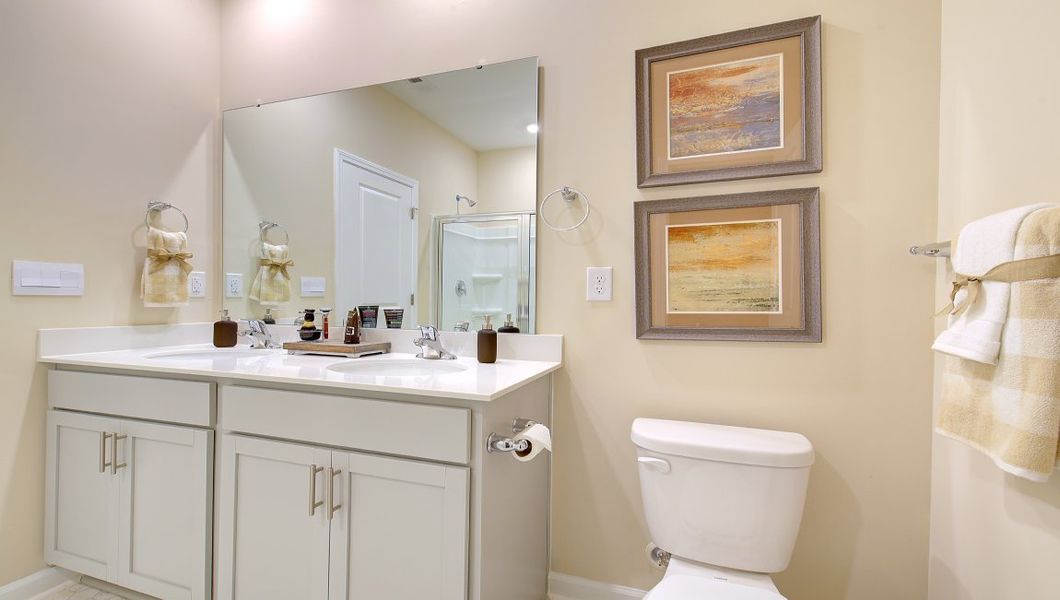 Furnished interior view inside a new home in Valleywood Farms, Waynesville (Image 35).