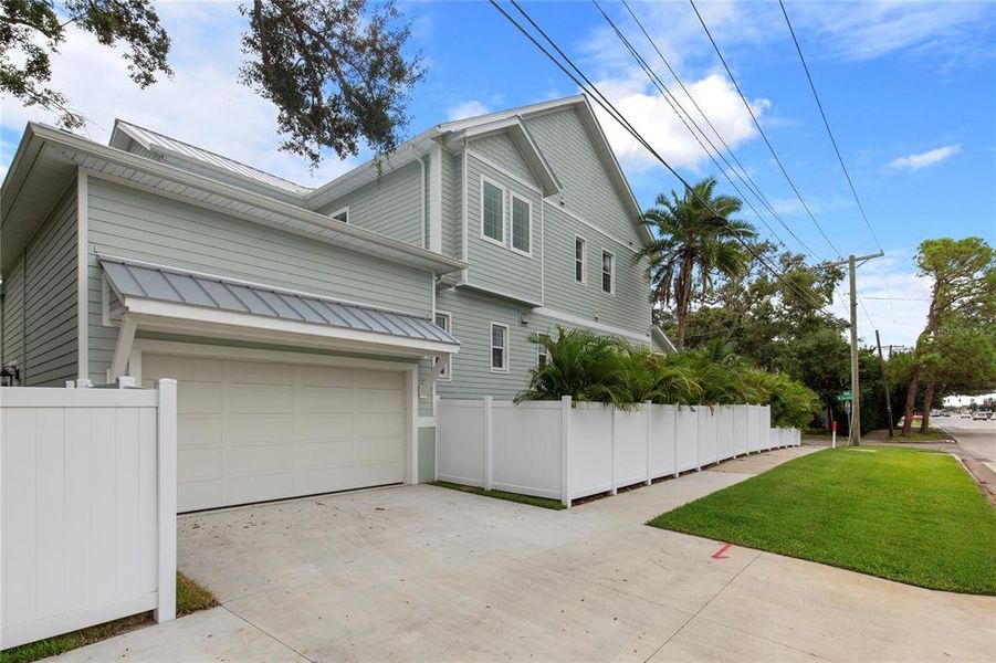 Exterior details and patio area of a home in , Tampa (Image 32). Exterior details and patio area of a home in , Tampa (Image 32).