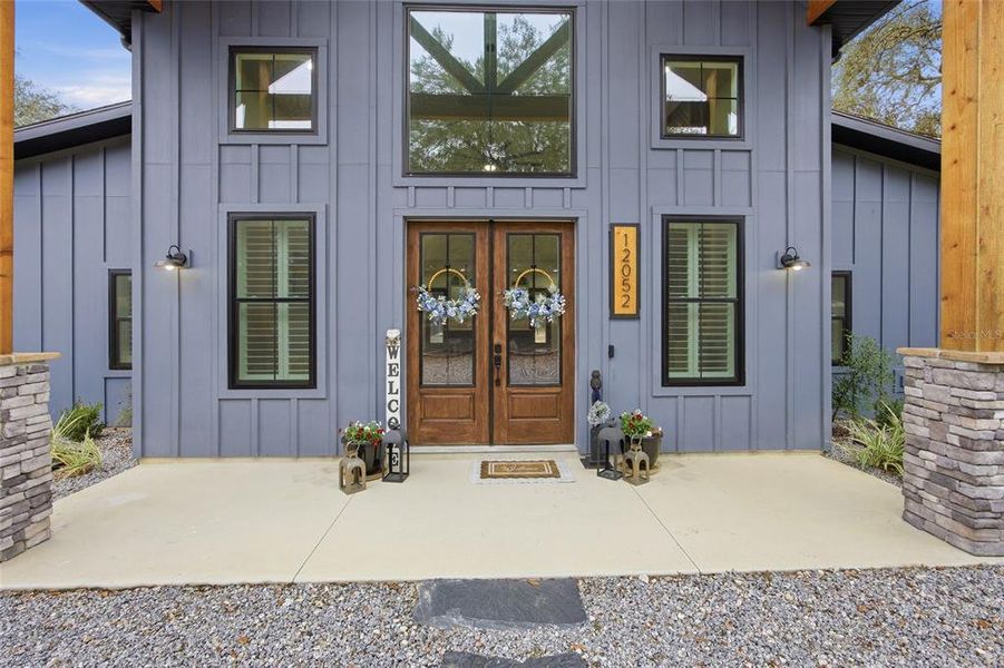 Exterior details and patio area of a home in , Belleview (Image 3). Exterior details and patio area of a home in , Belleview (Image 3).
