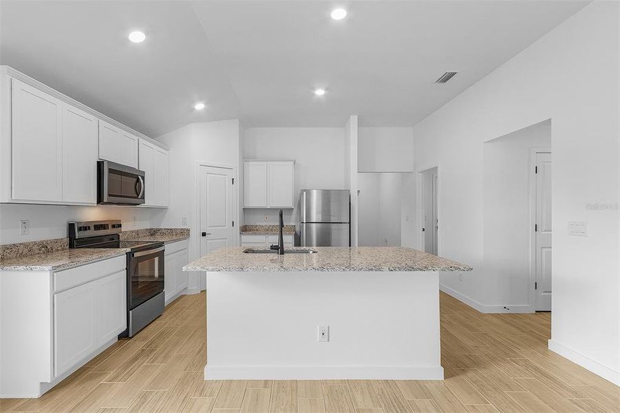 Furnished interior view inside a new home in , North Port (Image 5).