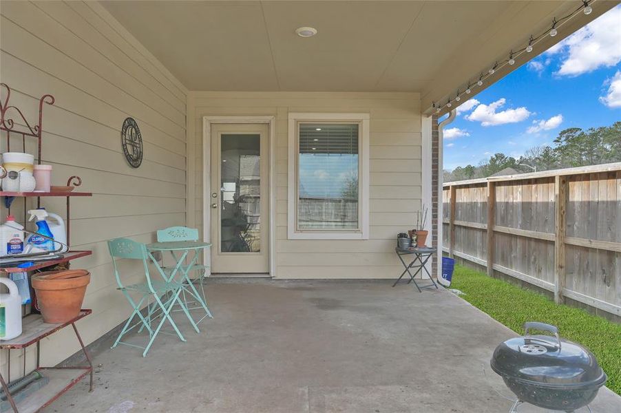 Covered Patio