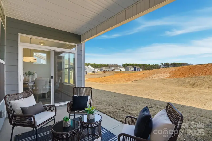 Exterior details and patio area of a home in Carrington, Stanley (Image 4).