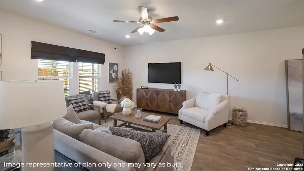 Furnished interior view inside a new home in , San Antonio (Image 11).