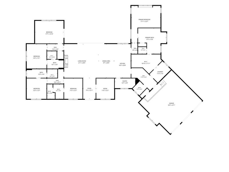 2D floor plan layout of this home in , Rock Hill, SC (Image 5).