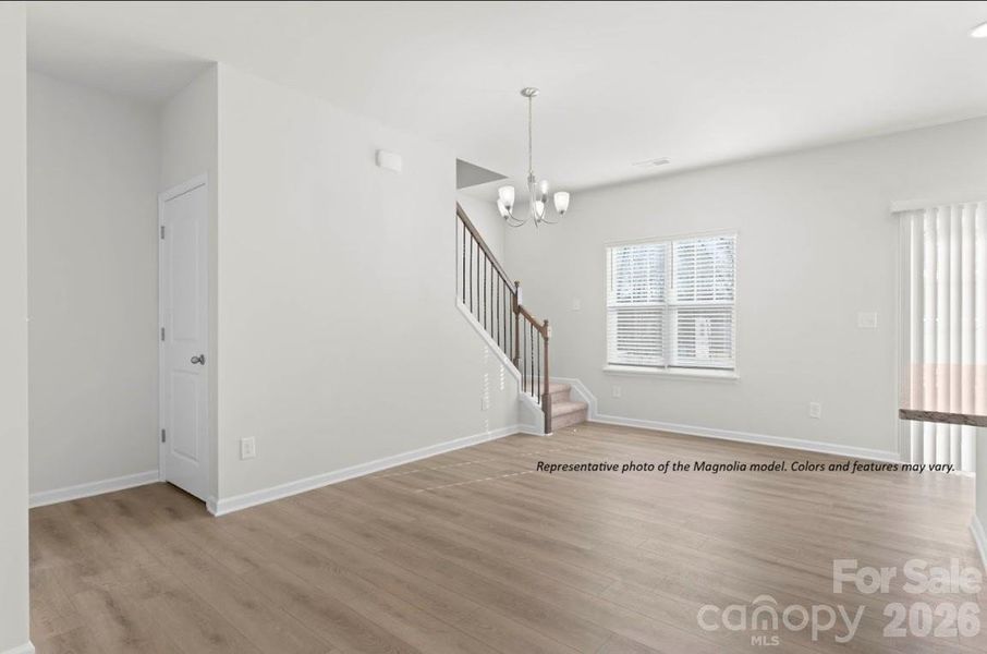 Spacious, unfurnished interior of a new home in Sierra Ridge, Gastonia (Image 4).