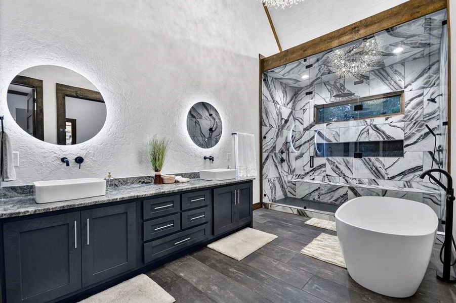 Furnished interior view inside a new home in , Mineral Bluff (Image 67).