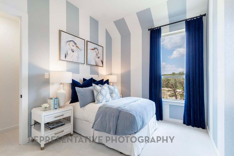 Furnished interior view inside a new home in Lariat: 50ft. lots, Liberty Hill (Image 39). Furnished interior view inside a new home in Lariat: 50ft. lots, Liberty Hill (Image 39).