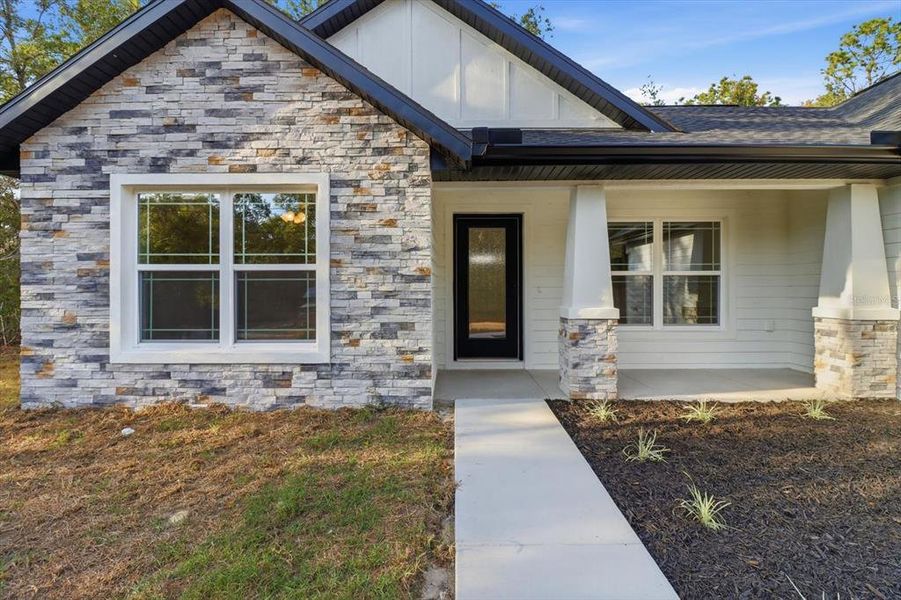 Exterior details and patio area of a home in , Inverness (Image 26).