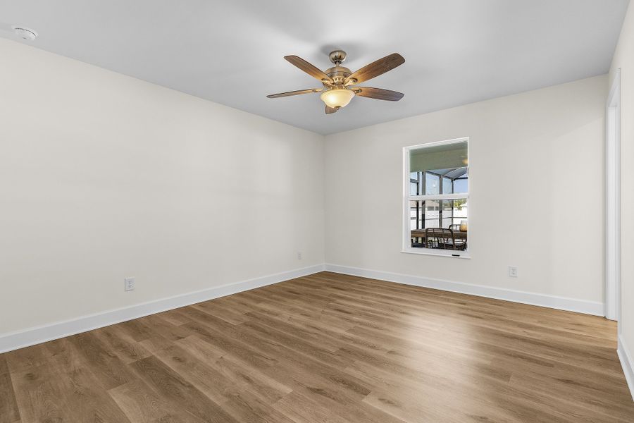Representative unfurnished interior of a home built from the The Paradise Cove by Sunlife Homes LLC in Cape Coral, Cape Coral (Image 19).