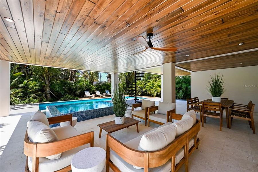 Exterior details and patio area of a home in , Anna Maria (Image 31). Exterior details and patio area of a home in , Anna Maria (Image 31).