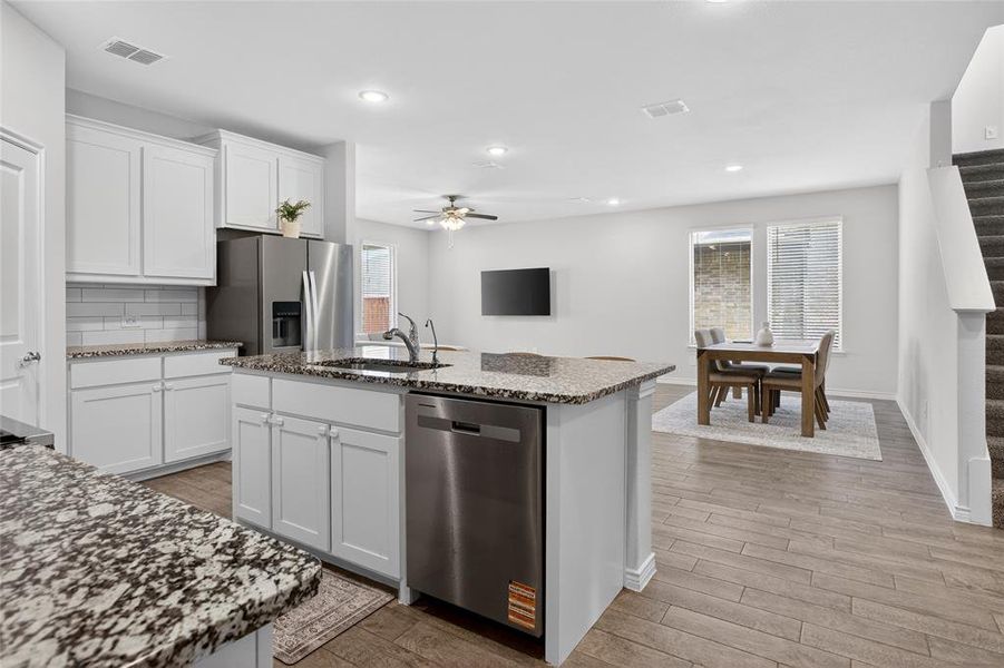 Furnished interior view inside a new home in , Fort Worth (Image 13).