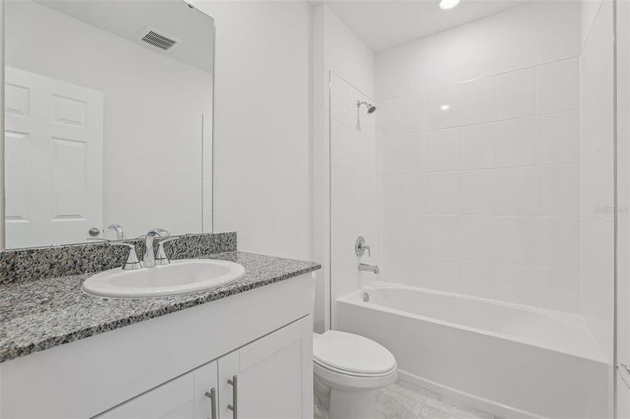 Furnished interior view inside a new home in Deer Run at Crosswinds, Davenport (Image 4).