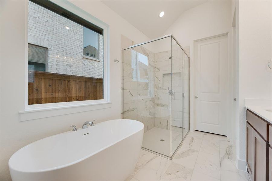 Furnished interior view inside a new home in Cottages of Celina, Celina (Image 5).