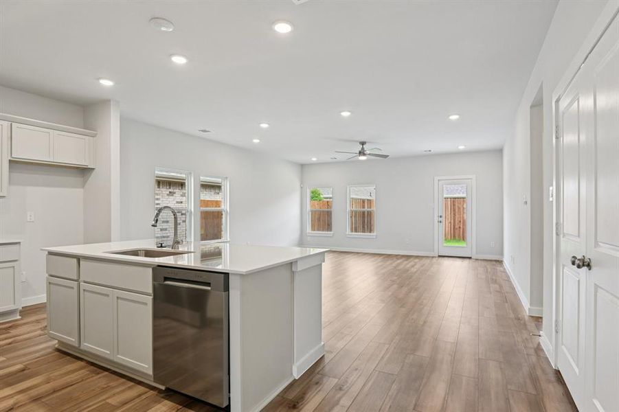 Furnished interior view inside a new home in Summerwood Estates, Red Oak (Image 12).