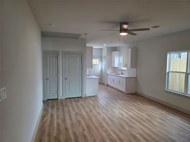 Living Room/ view of Kitchen Living Room/ view of Kitchen