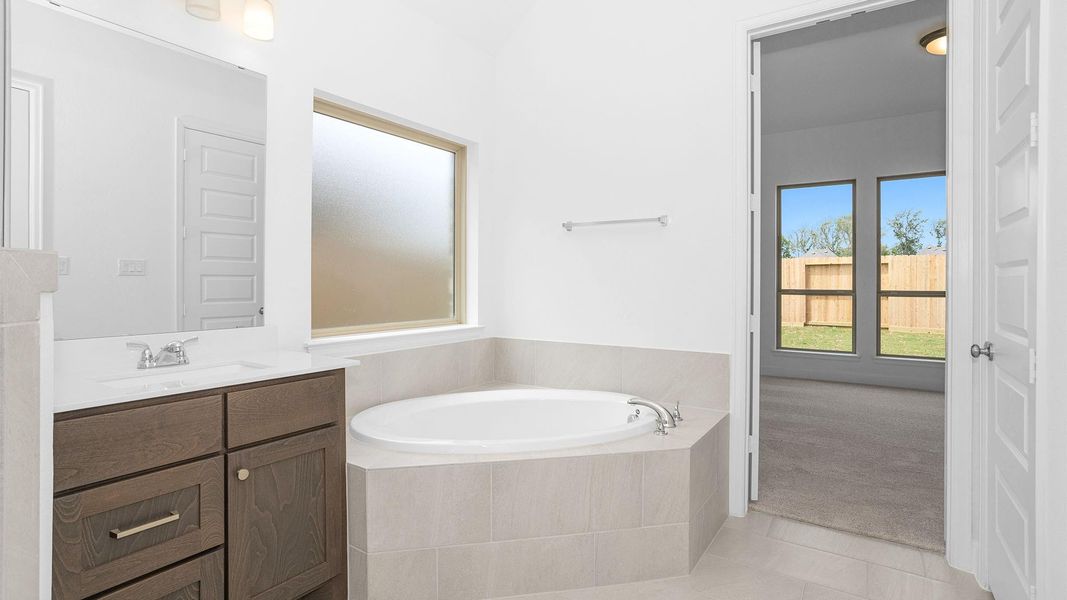 Furnished interior view inside a new home in Riceland, Mont Belvieu (Image 5).