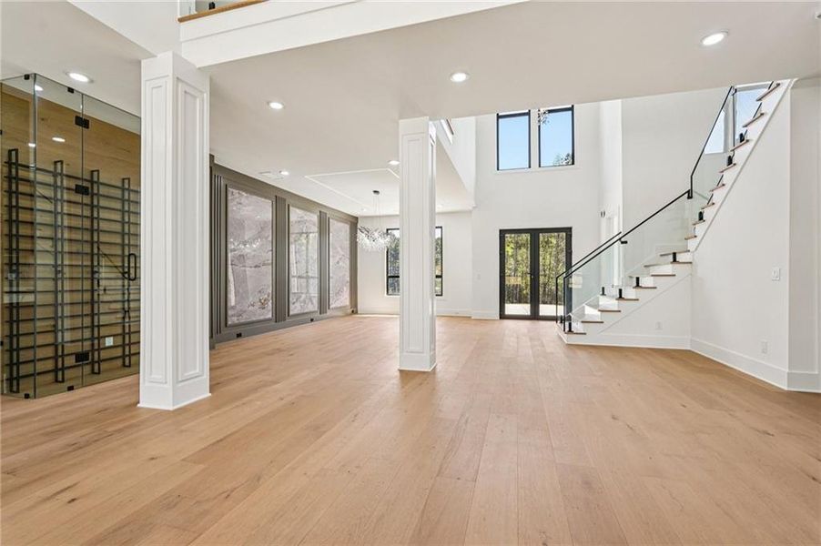 Spacious, unfurnished interior of a new home in , Sugar Hill (Image 74).