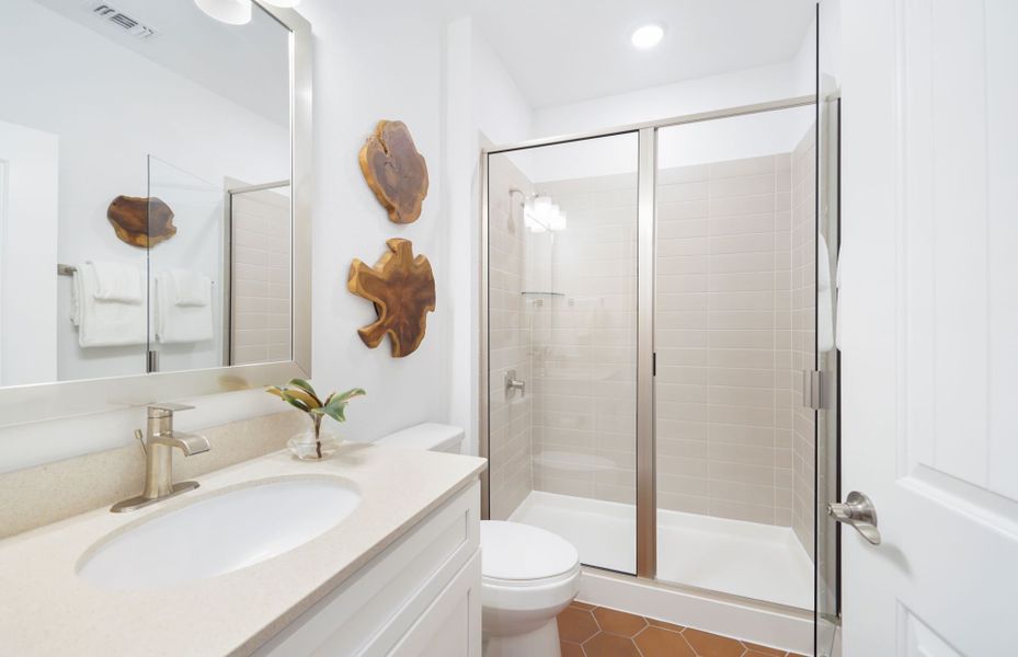 Representative furnished interior of a home built from the Flagstone by Pulte Homes in SeaFlower, Bradenton (Image 4).