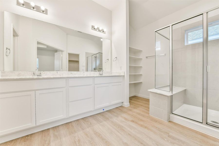 Furnished interior view inside a new home in King Oaks Village, Baytown (Image 9).