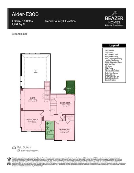 Home features 4 bedrooms, 3.5 bathrooms, and over 2,400 square feet of living space. Home features 4 bedrooms, 3.5 bathrooms, and over 2,400 square feet of living space.