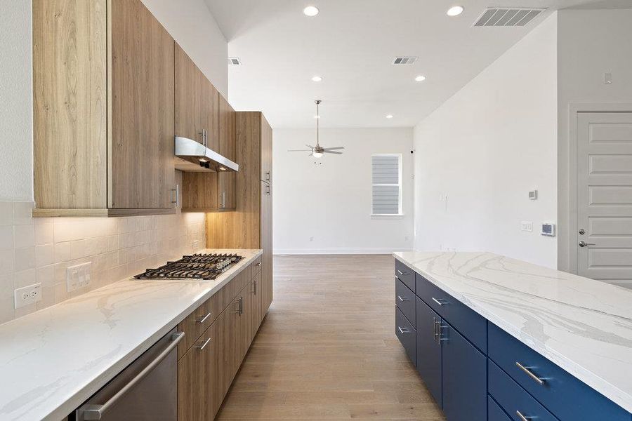 Furnished interior view inside a new home in Agave, Austin (Image 8).