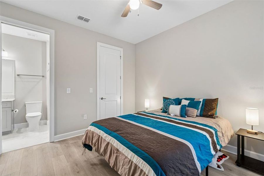 Furnished interior view inside a new home in , Wesley Chapel (Image 66). Furnished interior view inside a new home in , Wesley Chapel (Image 66).