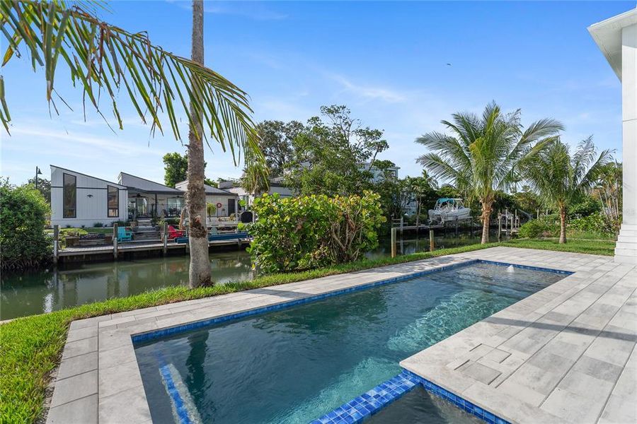 Exterior details and patio area of a home in , Longboat Key (Image 46). Exterior details and patio area of a home in , Longboat Key (Image 46).