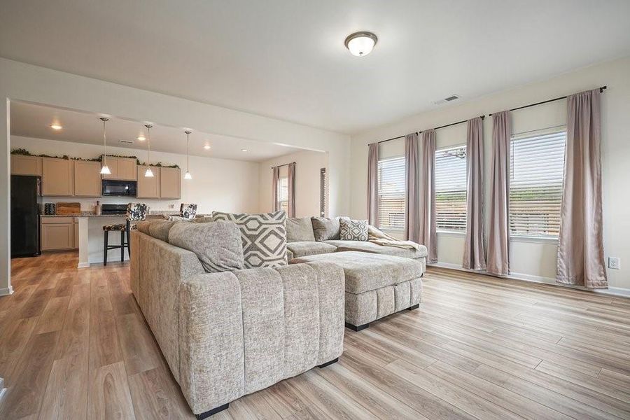 Furnished interior view inside a new home in , Adairsville (Image 7).