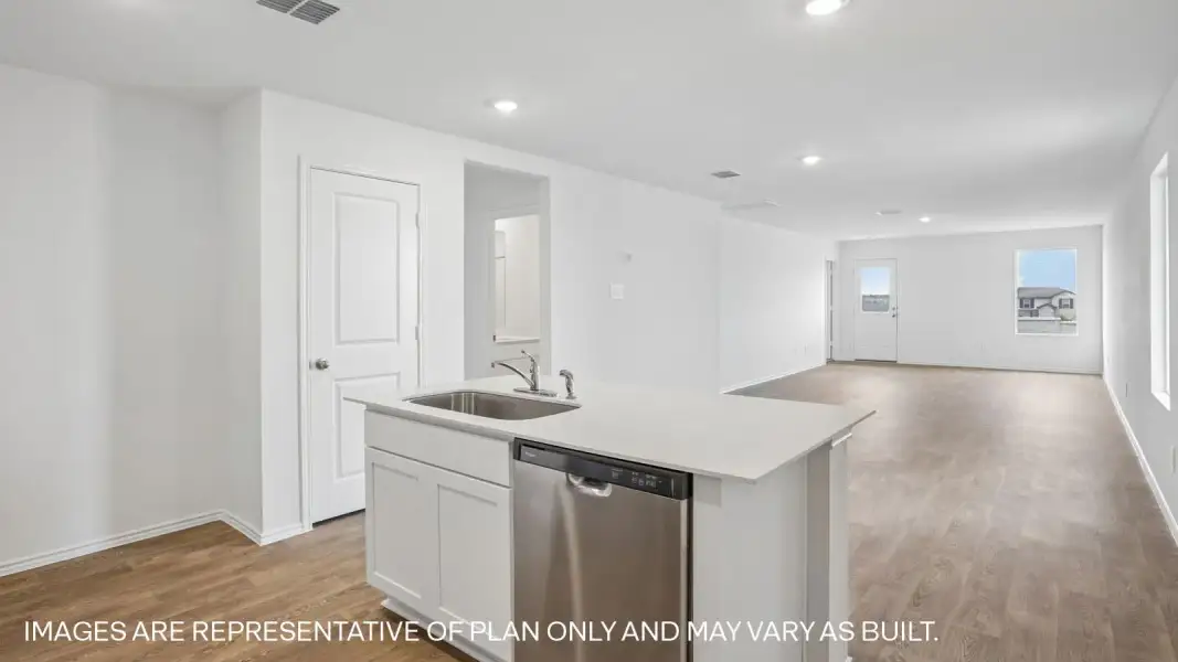 Furnished interior view inside a new home in Marigold, Kyle (Image 6).