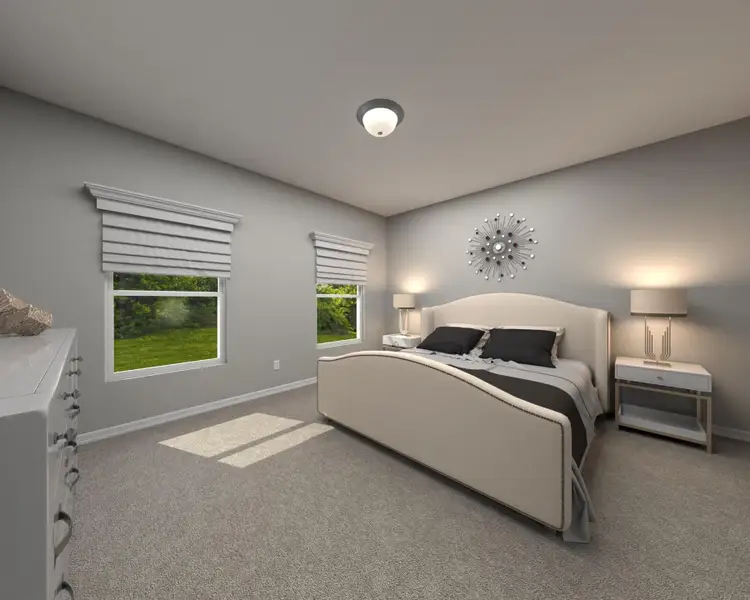 Furnished interior view inside a new home in Brystol at Wylder - Reserve Series, Port St. Lucie (Image 3).