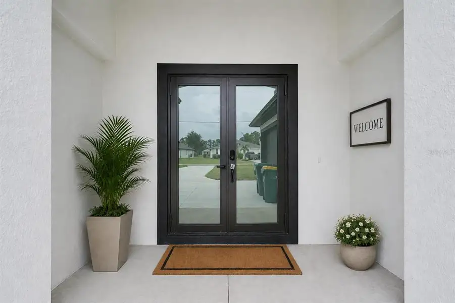 Exterior details and patio area of a home in , Rotonda West (Image 3).