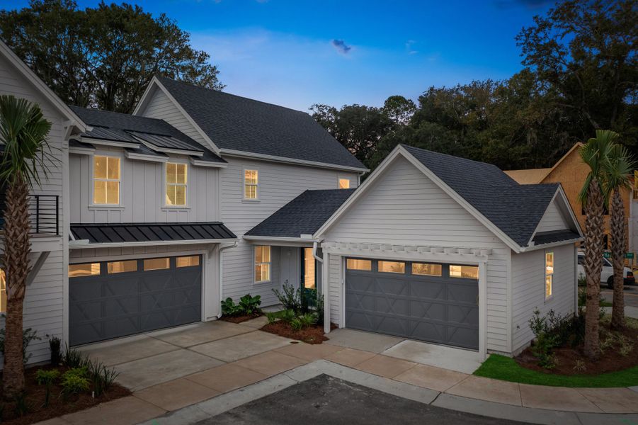 Front exterior of a new home in , Johns Island, SC, highlighting curb appeal (Image 9).