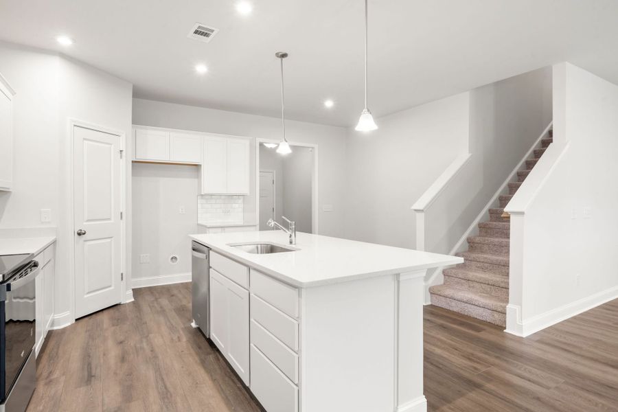 Furnished interior view inside a new home in Waterways, Richmond Hill (Image 5).