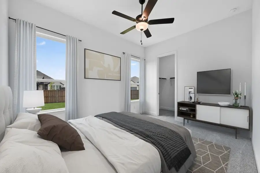 Representative furnished interior of a home built from the Sardonyx by Taylor Morrison in The Ridge at Northlake, Argyle (Image 14).