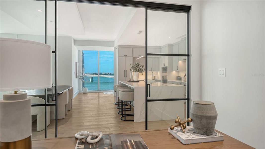 Furnished interior view inside a new home in , Sarasota (Image 6). Furnished interior view inside a new home in , Sarasota (Image 6).